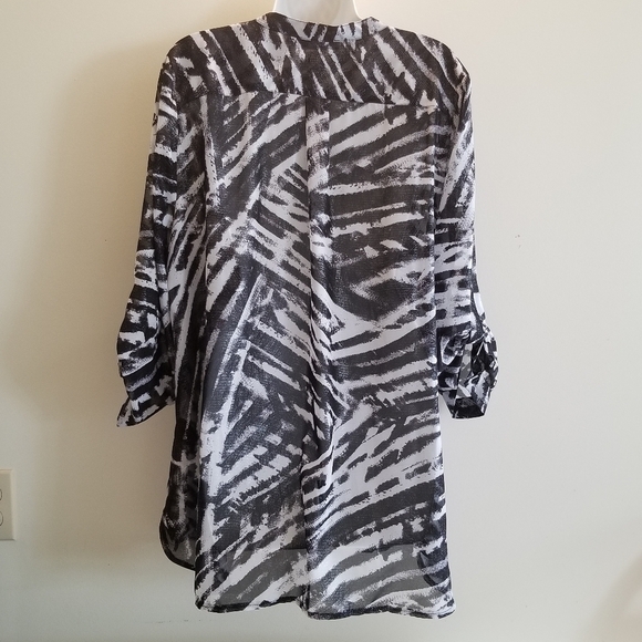 mandy Evans semi sheer blouse - Picture 3 of 7